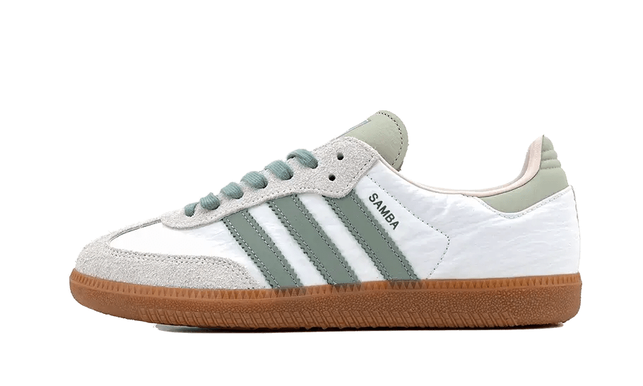 Adidas Samba OG Silver Green Putty Mauve |ID0492| CollectKicks