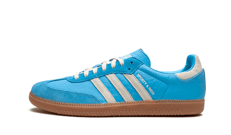 Adidas Samba OG Sporty & Rich Blue Rush IE6975 – sneaker autêntico da CollectKicks