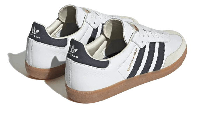 Adidas Samba OG Sporty & Rich White Black  – sneaker autêntico da CollectKicks