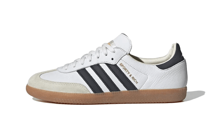 Adidas Samba OG Sporty & Rich White Black  – sneaker autêntico da CollectKicks