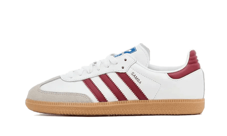 Adidas Samba OG White Burgundy Gum IF3813 – sneaker autêntico da CollectKicks