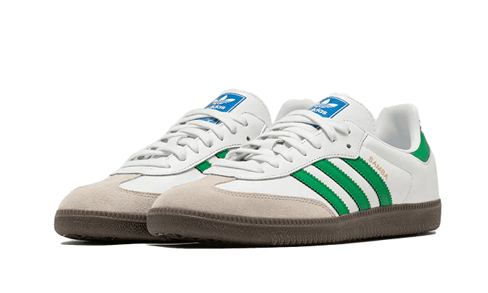 Adidas Samba OG 'White Green' IG1024 – sneaker autêntico da CollectKicks