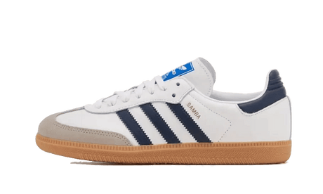 Adidas Samba OG White Night Indigo Gum IF3814 – sneaker autêntico da CollectKicks