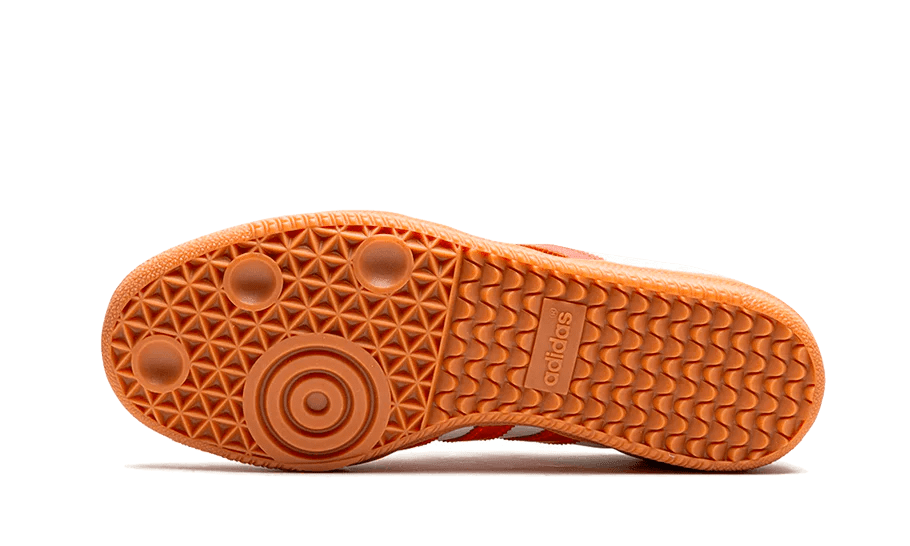 Adidas Samba OG White Solar Red Gum  – sneaker autêntico da CollectKicks