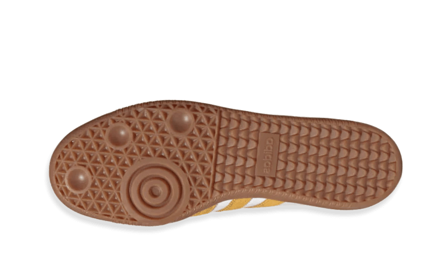 Adidas Samba Sporty & Rich White Bold Gold  – sneaker autêntico da CollectKicks