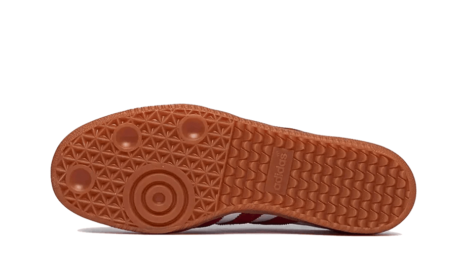 Adidas Samba Sporty & Rich White Collegiate Burgundy IF5660 – sneaker autêntico da CollectKicks