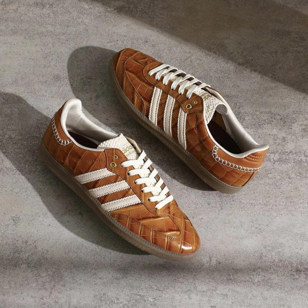Adidas Samba Wales Bonner Brown Croc  – sneaker autêntico da CollectKicks