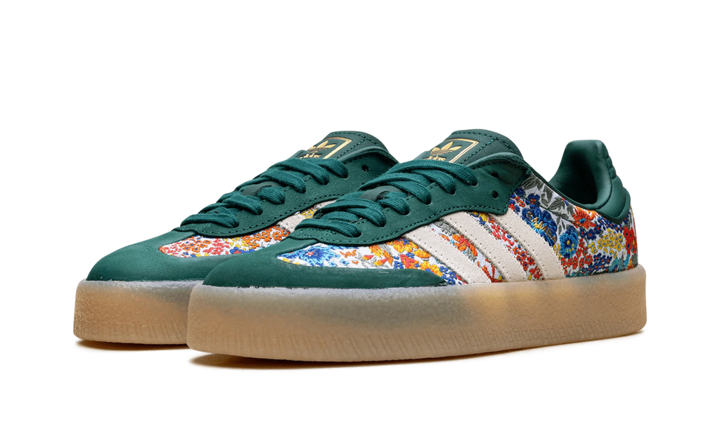 Adidas Sambae Liberty London Collegiate Green  – sneaker autêntico da CollectKicks