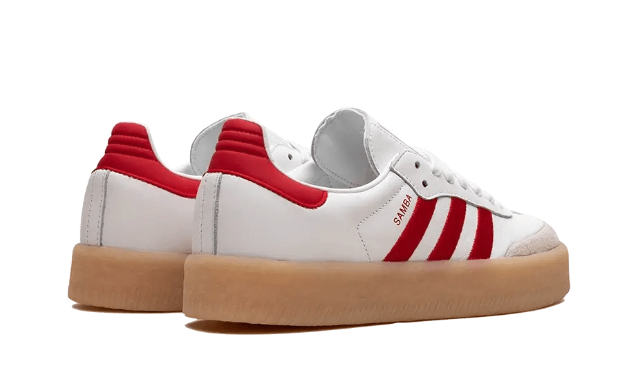 Adidas Sambae White Better Scarlet Gum  – sneaker autêntico da CollectKicks