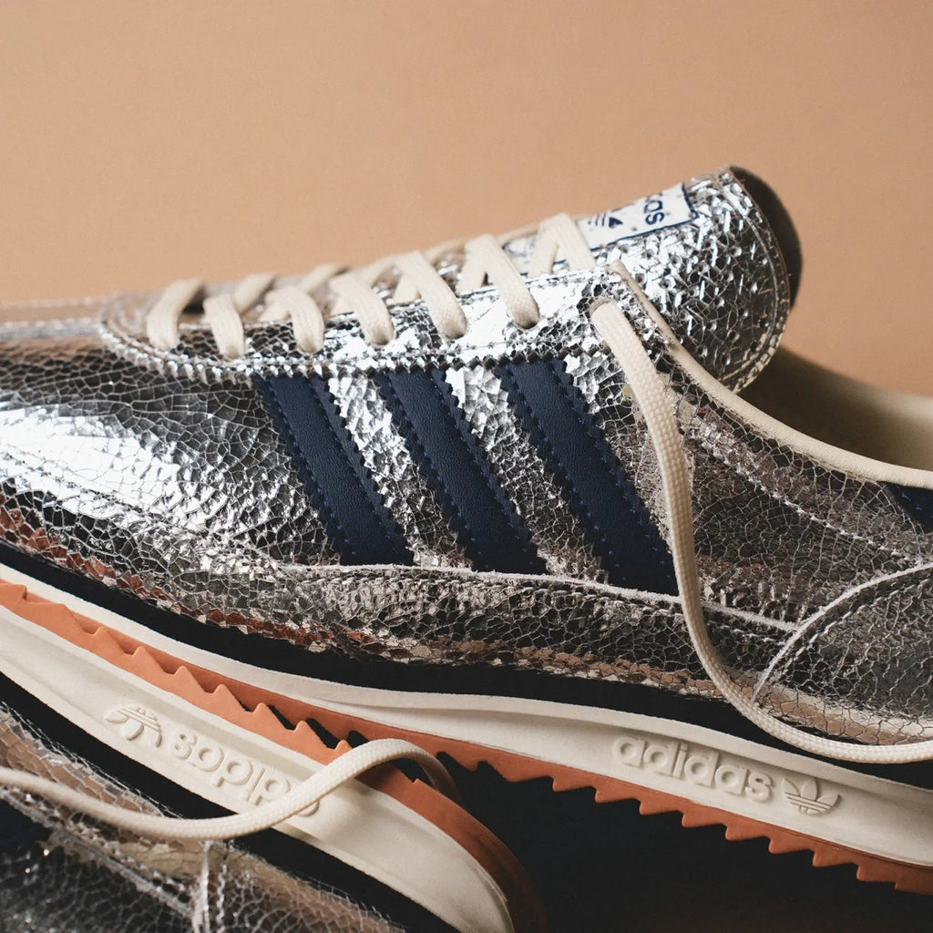 Adidas SL 72 OG Silver Metallic Collegiate Navy  – sneaker autêntico da CollectKicks