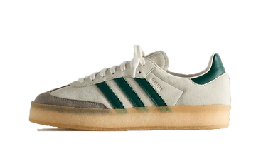 Adidas Clarks 8th Street Samba by Ronnie Fieg Chalk White Green - SKU: ID7297