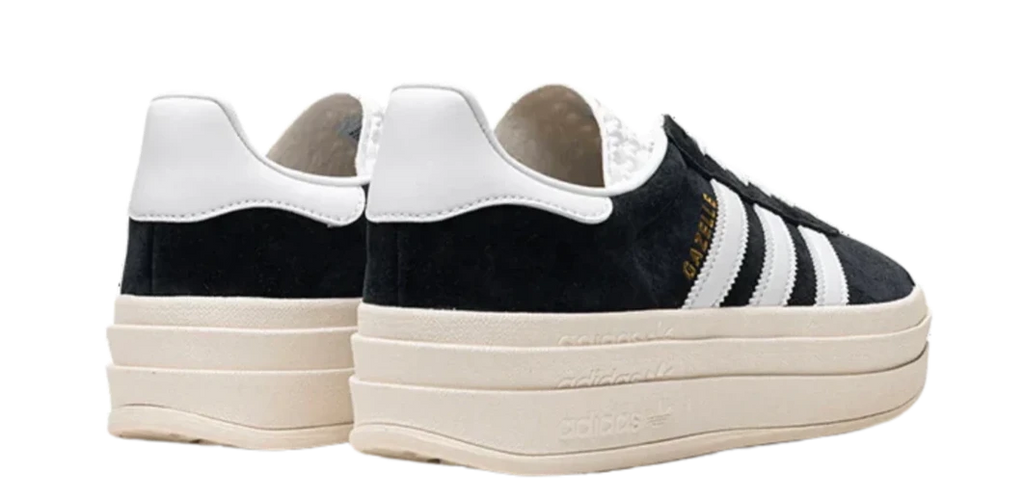 Adidas Gazelle Bold Core Black White  back