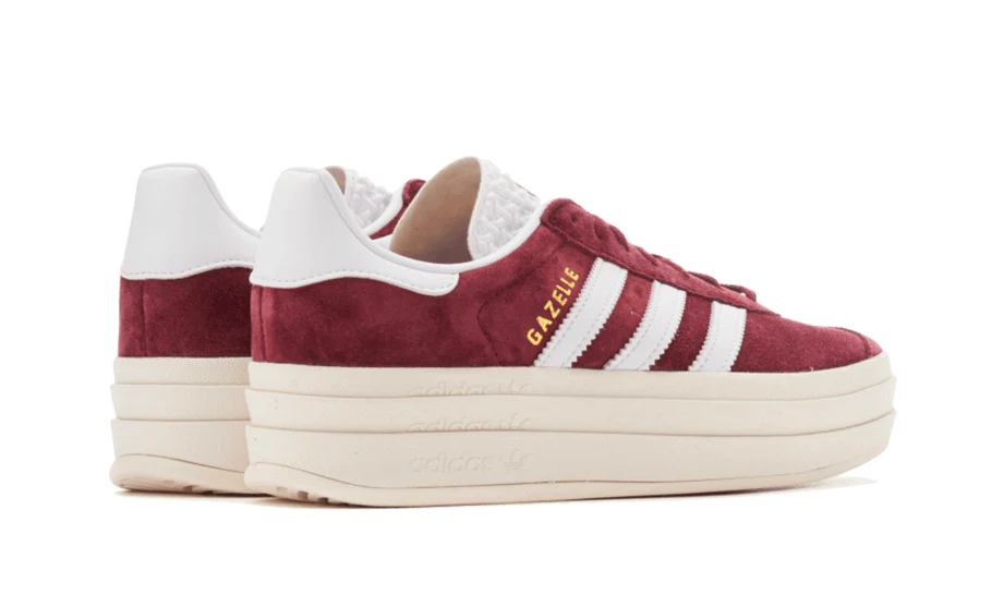 Adidas Gazelle Bold Shadow Red back