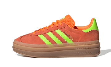 Adidas Gazelle Bold Solar Orange Solar Green lateral