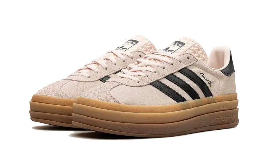 Adidas Gazelle Bold Wonder Cuarzo Negro Goma