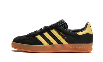 Adidas Gazelle Indoor Black Almost Yellow Gum lateral