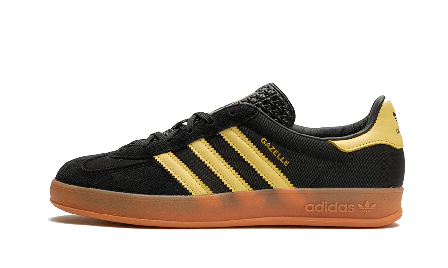 Adidas Gazelle Indoor Black Almost Yellow Gum IG4999 CollectKicks
