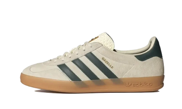 Adidas Gazelle Indoor Cream White Collegiate Green Gum lateral