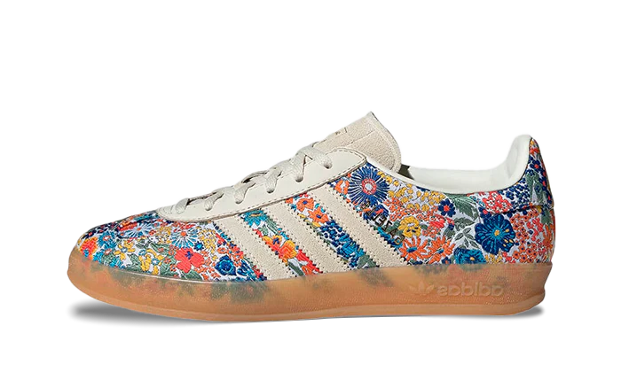 Adidas Gazelle Indoor Liberty London Floral Embroidery - SKU: JP5309