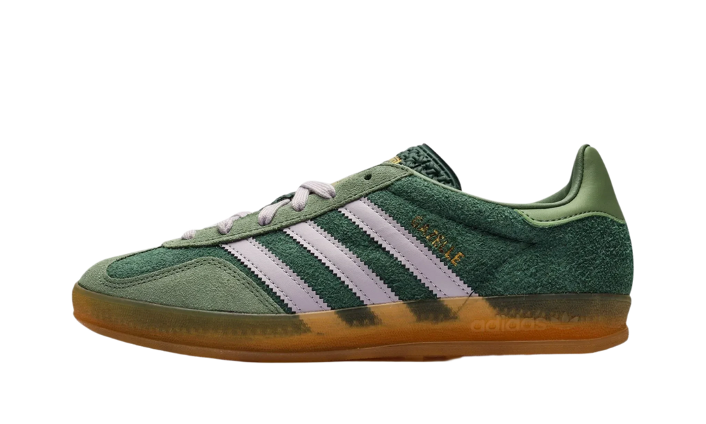 Adidas Gazelle Indoor Mineral Green Silver Dawn - SKU: JI0323 lateral