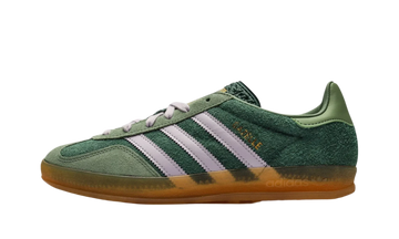 Adidas Gazelle Indoor Mineral Green Silver Dawn - SKU: JI0323 lateral