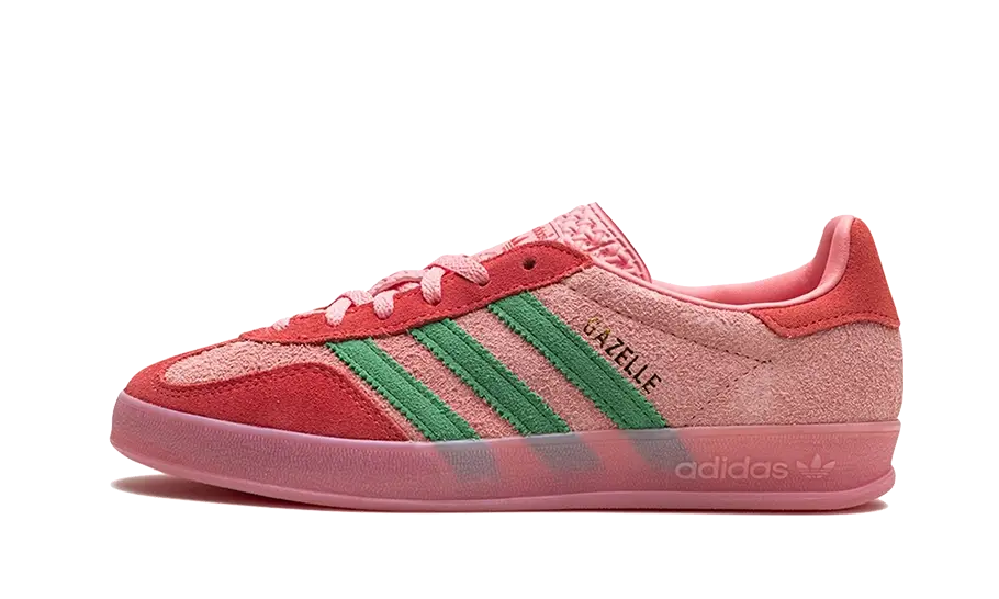 Adidas Gazelle Indoor Semi Rosa Spark Preloved Escarlata