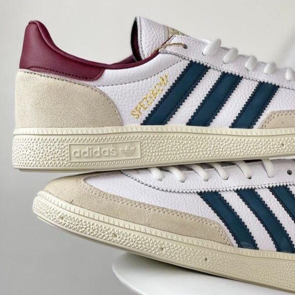 Adidas Handball Spezial White Arctic Night - SKU: IF3742 n feet