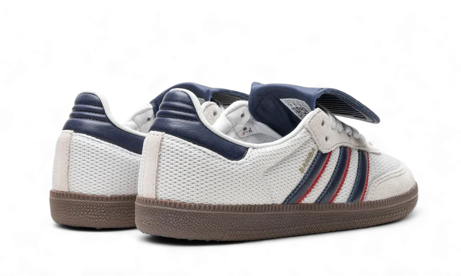 Adidas Samba LT Crystal White Dark Blue - SKU: IE9169 - back