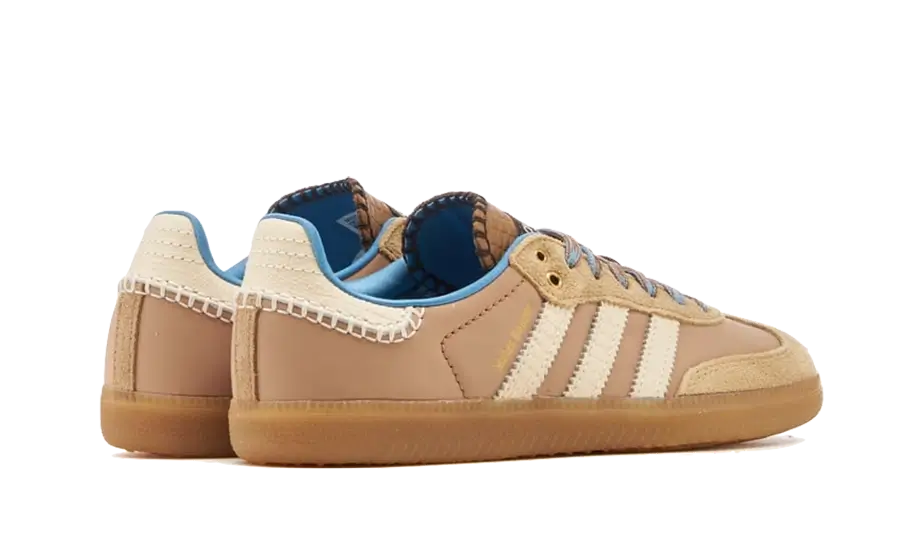 Adidas Samba Nylon Wales Bonner Desert White back