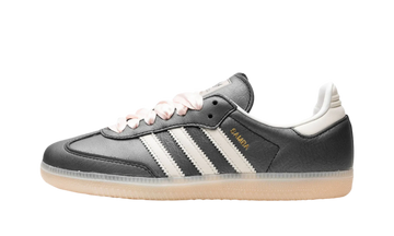 Adidas Samba OG Black Pink Ribbon Laces - SKU: IH8047 lateral