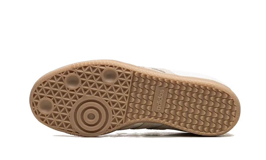 Adidas Samba OG Core White Magic Beige sole