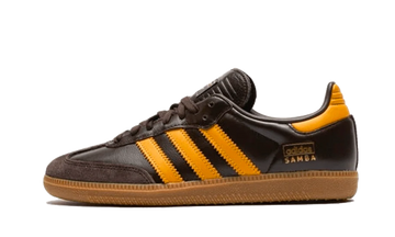 Adidas Samba OG Dark Brown Preloved Yellow - SKU: IG6174