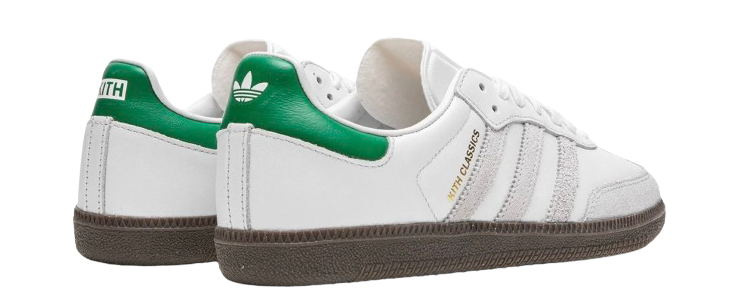 Adidas Samba OG Kith Classics White Green back