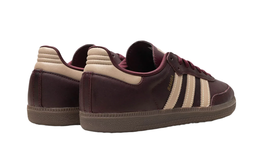 Adidas Samba OG Maroon Crystal Sand - SKU: IF7004 