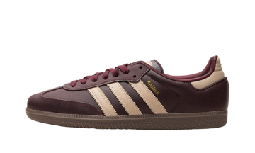 Adidas Samba OG Maroon Crystal Sand - SKU: IF7004 lateral