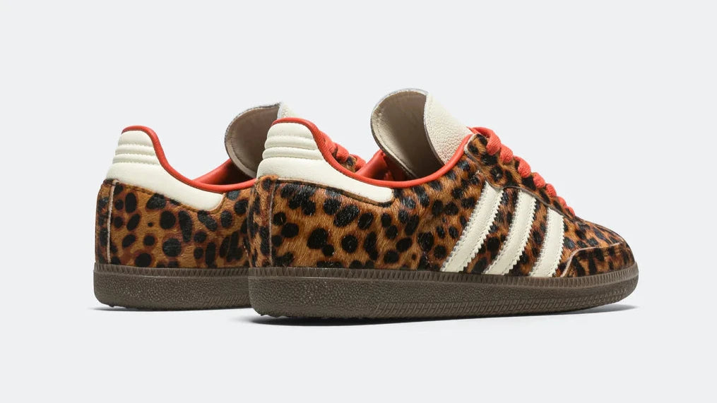 Adidas Samba OG Preloved Red Leopard - SKU: JI2734