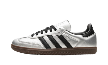 Adidas Samba OG Silver Metallic Black Gum - SKU: JI4218 lateral