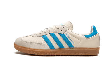 Adidas Samba OG Sporty & Rich Cream Blue lateral