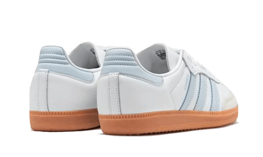 Adidas Samba OG White Halo Blue Gum  back