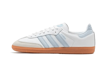 Adidas Samba OG White Halo Blue Gum  lateral