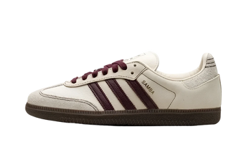 Adidas Samba OG Wonder White Maroon - SKU: IG1987 lateral