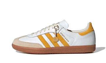 Adidas Samba Sporty & Rich White Bold Gold lateral