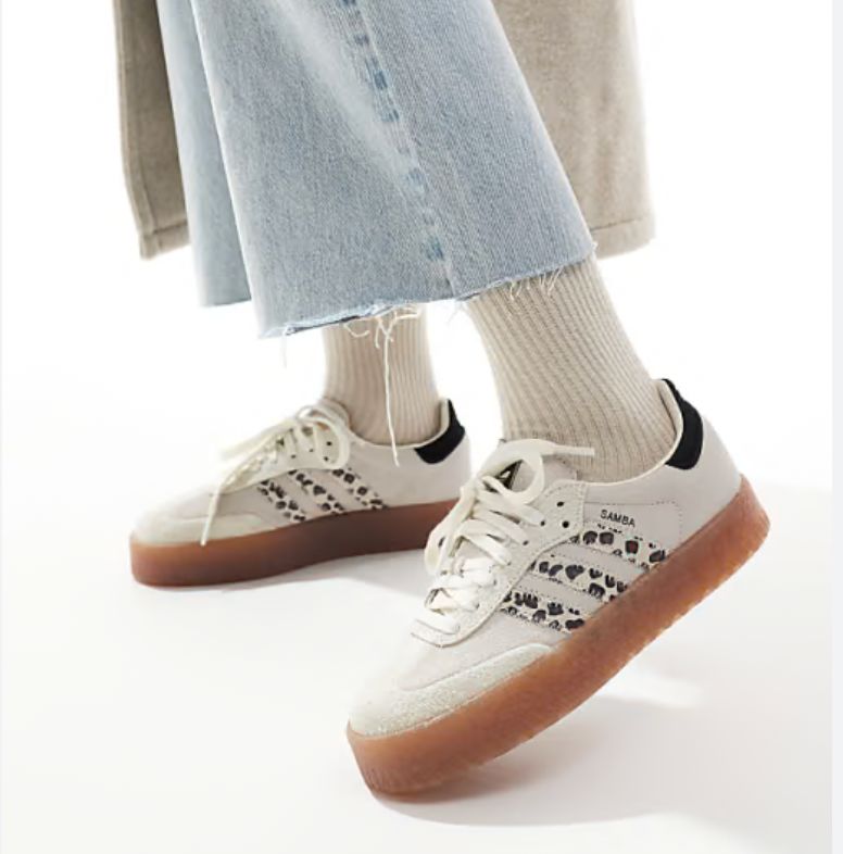 Adidas Sambae Leopard Off White - SKU: JI4226