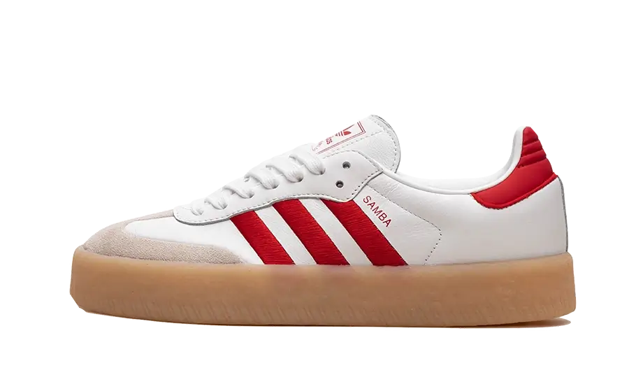 Adidas Sambae White Better Scarlet Gum - SKU: ID0438