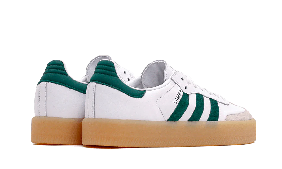 Adidas Sambae White Collegiate Green Gum - SKU: ID0440