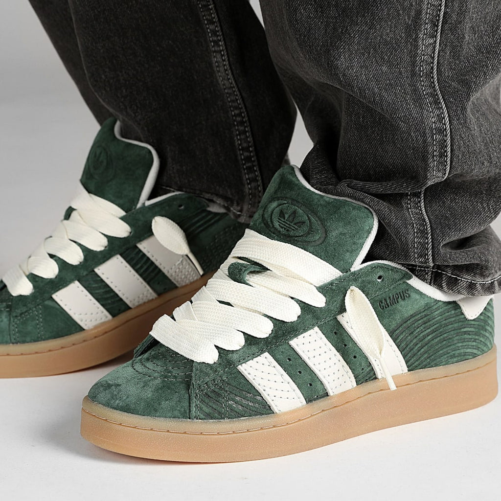 Adidas Campus 00s Japanese Rock Garden Green Oxide - SKU: IF4337 feet