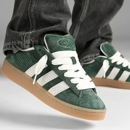 Adidas Campus 00s Japanese Rock Garden Green Oxide - SKU: IF4337 feet