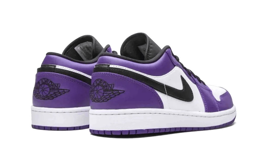 Air Jordan 1 Low Court Purple White  – sneaker autêntico da CollectKicks