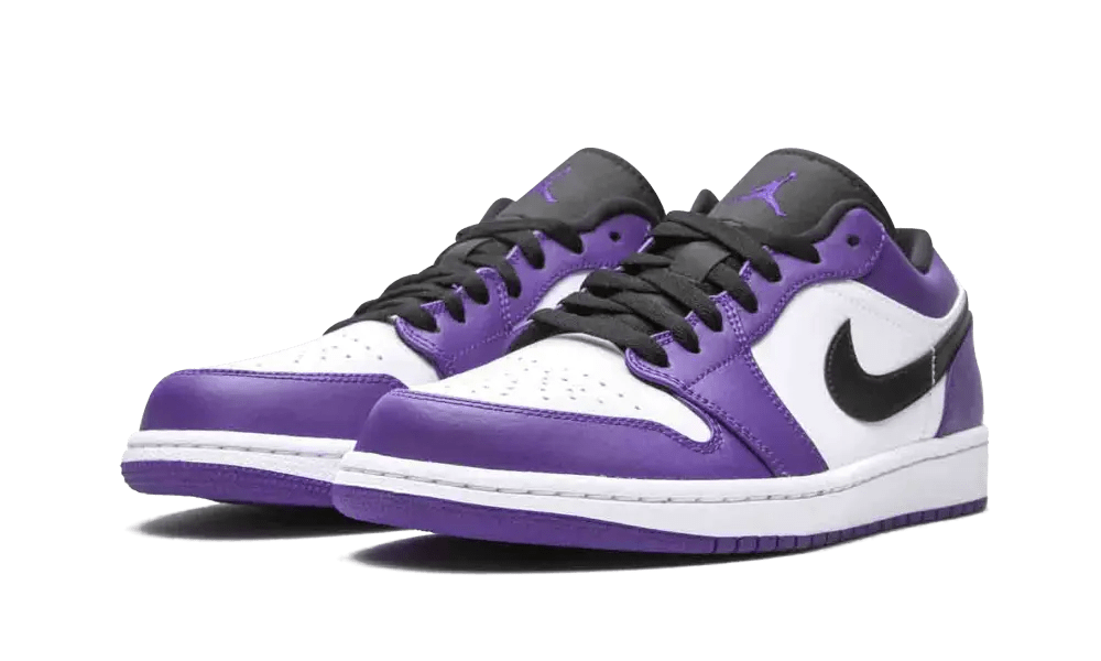 Air Jordan 1 Low Court Purple White  – sneaker autêntico da CollectKicks