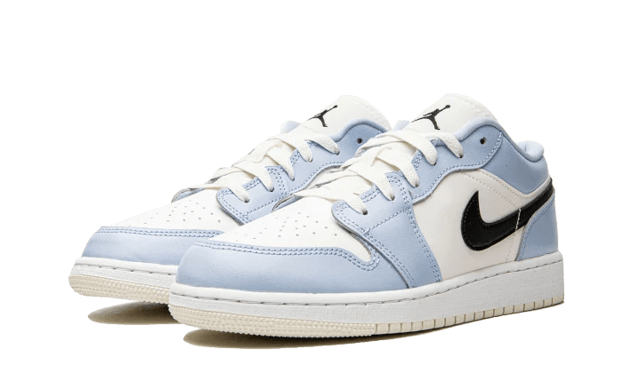 Air Jordan 1 Low Ice Blue Black  – sneaker autêntico da CollectKicks